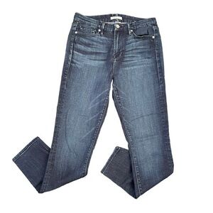 Good American Good Waist Crop High Rise Skinny Jeans